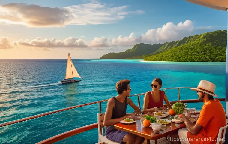 마셜 제도에서의 선박 여행 루트 - **Prompt:** A serene, untouched beach in the Marshall Islands at dawn. The scene features powdery wh... 마셜 제도에서의 선박 여행 루트 - **Prompt:** A serene, untouched beach in the Marshall Islands at dawn. The scene features powdery wh...